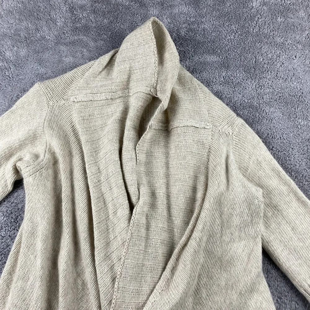 TWENTY ONE Knit Open Front Cardigan Wrap Womens‎ Small Beige